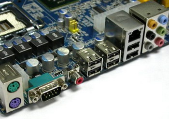 Intel P43 express ports